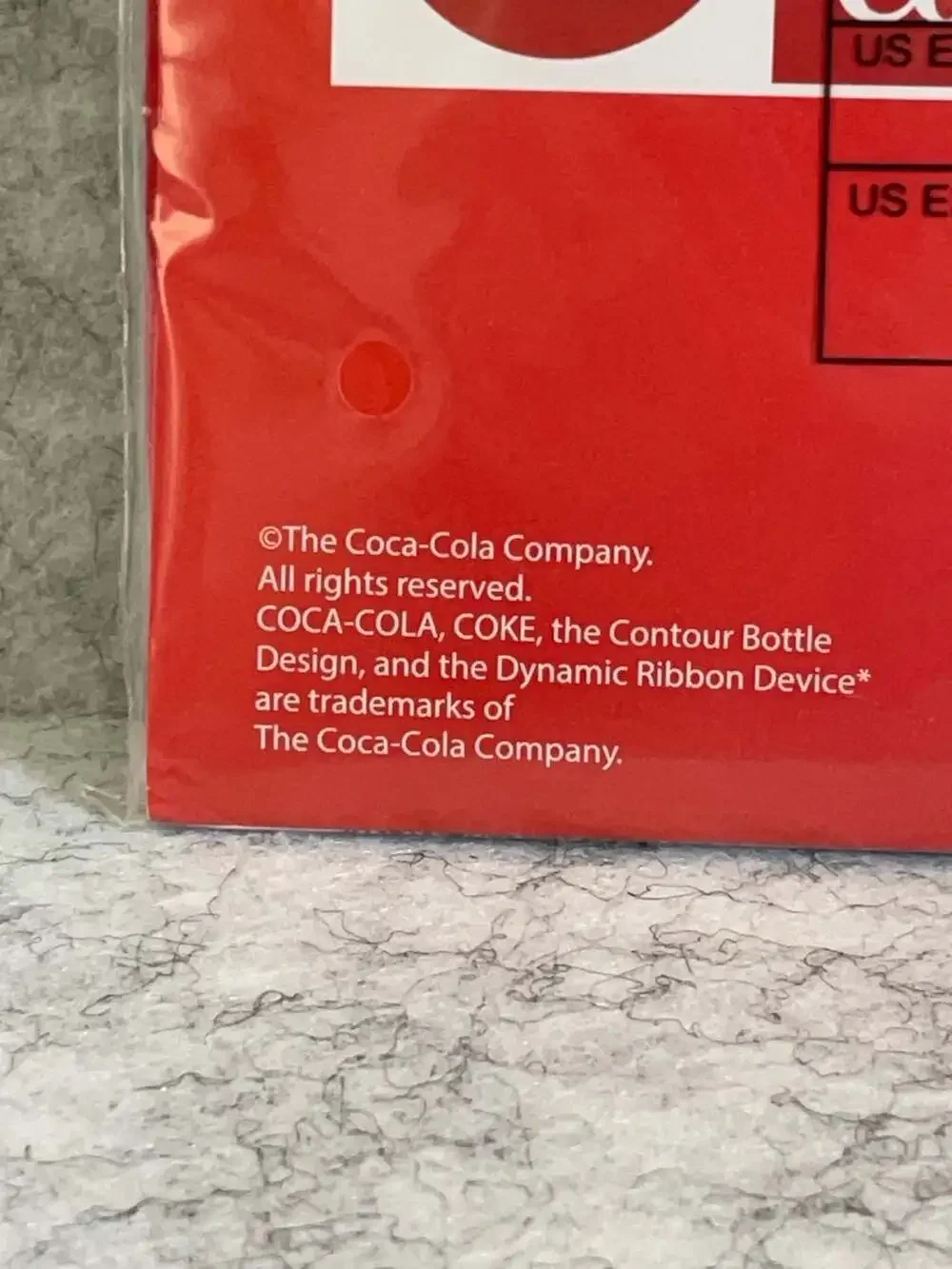 NEW Coca-Cola Patriotic Stars and Stripes 100% Cotton Kitchen Apron